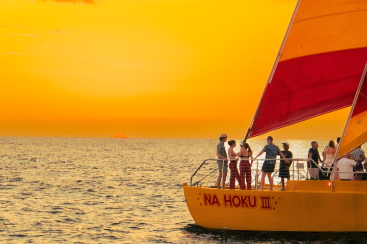 a boat on a body of water