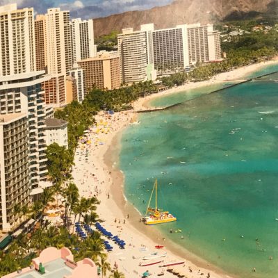 water next to the city