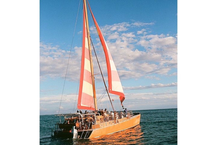 a large ship in a body of water